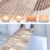 Weichschaummatte Badematte rutschfest Badvorleger Meterware Antirutschmatte Holz 65cm