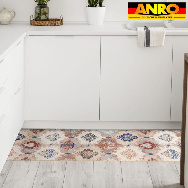 Küchenteppich Küchenläufer rutschfest Flur Läufer Teppichläufer Teppich Look