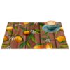 Tischset Platzsets Platzdeckchen abwaschbar Tischuntersetzer PVC hitzebeständig Zitrone Braun Grau 35x50cm