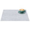 Tischset Platzset Platzdeckchen abwaschbar Tischuntersetzer PVC hitzebeständig Uni Leinen light 30x45cm