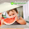 Tischset Platzsets Platzdeckchen abwaschbar Tischuntersetzer PVC hitzebeständig Falschuni Beige 35x50cm