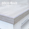 Tischschutzfolie 2mm 60cm Breite Schutzfolie durchsichtig transparent Tischfolie