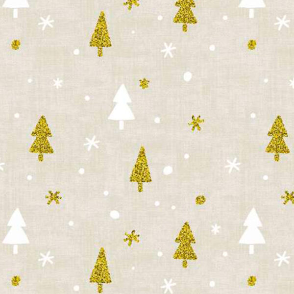 Weihnachtstischdecke Stofftischdecke Tischwäsche abwaschbar Tischtuch Baumwolle Polyester Weihnachtsbaum