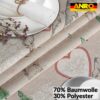 Weihnachtstischdecke Stofftischdecke Tischwäsche abwaschbar Tischtuch Baumwolle Polyester Weihnachten Berge