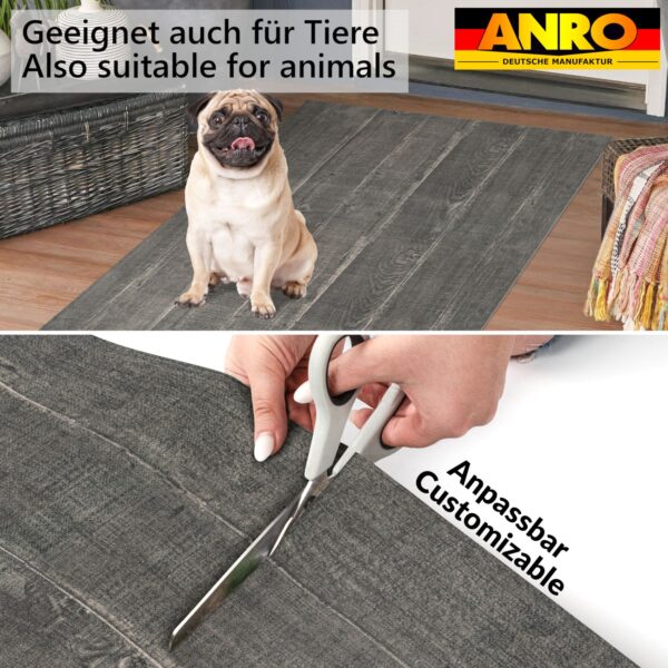 Küchenläufer Teppich Läufer Küchenteppich rutschfest abwaschbar Holzbrett