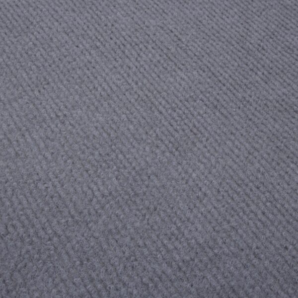 Bodenmatte selbsthaftend Teppich Antirutsch-Matte Bodenbelag rutschfest in Meterware Grau Nemesis