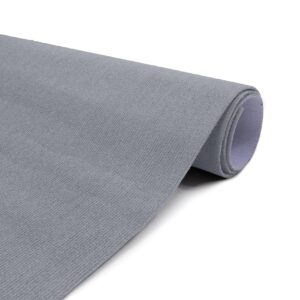Bodenmatte selbsthaftend Teppich Antirutsch-Matte Bodenbelag rutschfest in Meterware Grau Nemesis