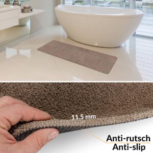 Teppich Kurzflor Prinsess Wohnzimmerteppich Flauschig Uni einfarbig Flur Läufer
