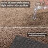 Teppich Kurzflor Prinsess Wohnzimmerteppich Flauschig Uni einfarbig Flur Läufer
