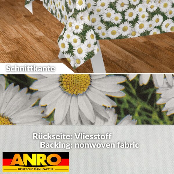 Wachstischdecke Wachstuch Tischdecke Wachstuch Meterware Tischdecke abwaschbar Gartentischdecke Kamillen