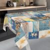 Wachstischdecke Wachstuch Tischdecke Wachstuch Meterware Tischdecke abwaschbar Gartentischdecke Maritim