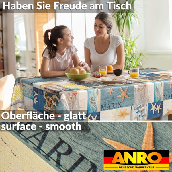 Wachstischdecke Wachstuch Tischdecke Wachstuch Meterware Tischdecke abwaschbar Gartentischdecke Maritim
