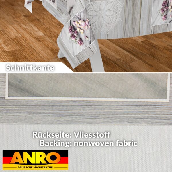 Wachstischdecke Wachstuch Tischdecke Wachstuch Meterware Tischdecke abwaschbar Gartentischdecke Holz Liebe