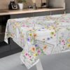 Wachstischdecke Wachstuch Tischdecke Wachstuch Meterware Tischdecke abwaschbar Gartentischdecke Postkarte