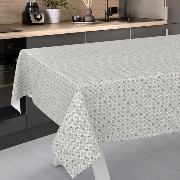 Wachstischdecke Wachstuch Tischdecke Wachstuch Meterware Tischdecke abwaschbar Gartentischdecke Italia Grau