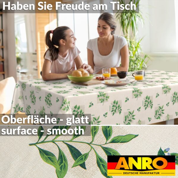Wachstischdecke Wachstuch Tischdecke Wachstuch Meterware Tischdecke abwaschbar Gartentischdecke Kräuter