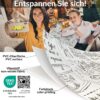 Wachstischdecke Wachstuch Tischdecke Wachstuch Meterware Tischdecke abwaschbar Gartentischdecke Barista Weiß