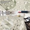 Wachstischdecke Wachstuch Tischdecke Wachstuch Meterware Tischdecke abwaschbar Gartentischdecke Eukalyptus Floral