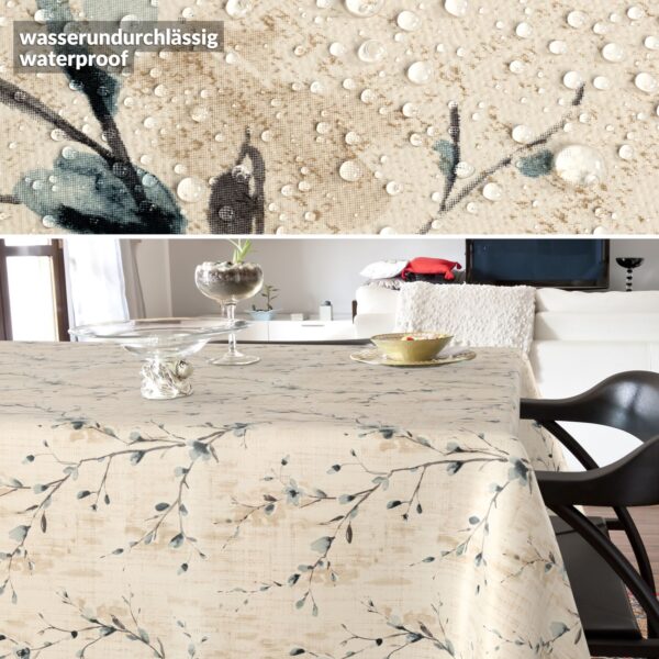 Wachstischdecke Wachstuch Tischdecke Wachstuch Meterware Tischdecke abwaschbar Gartentischdecke Floral Motiv Kiev