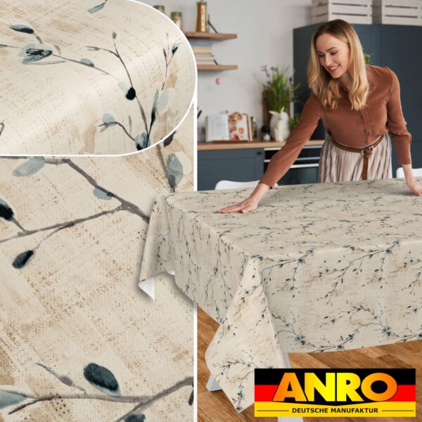 Wachstischdecke Wachstuch Tischdecke Wachstuch Meterware Tischdecke abwaschbar Gartentischdecke Floral Motiv Kiev