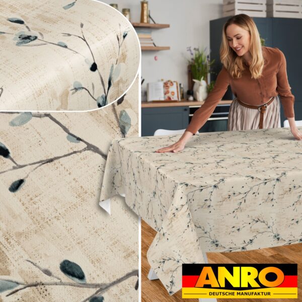 Wachstischdecke Wachstuch Tischdecke Wachstuch Meterware Tischdecke abwaschbar Gartentischdecke Floral Motiv Kiev