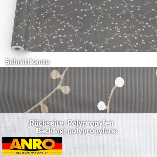 Wachstischdecke Wachstuch Tischdecke Wachstuch Meterware Tischdecke abwaschbar Gartentischdecke Elena