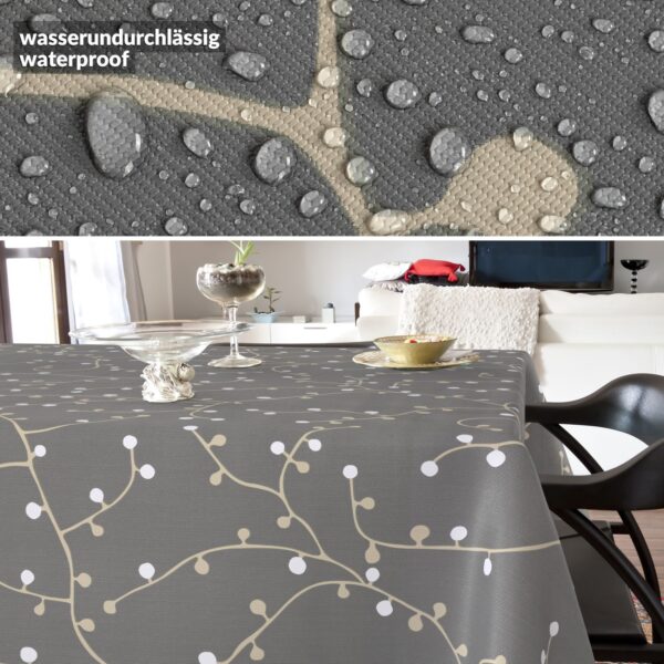 Wachstischdecke Wachstuch Tischdecke Wachstuch Meterware Tischdecke abwaschbar Gartentischdecke Elena