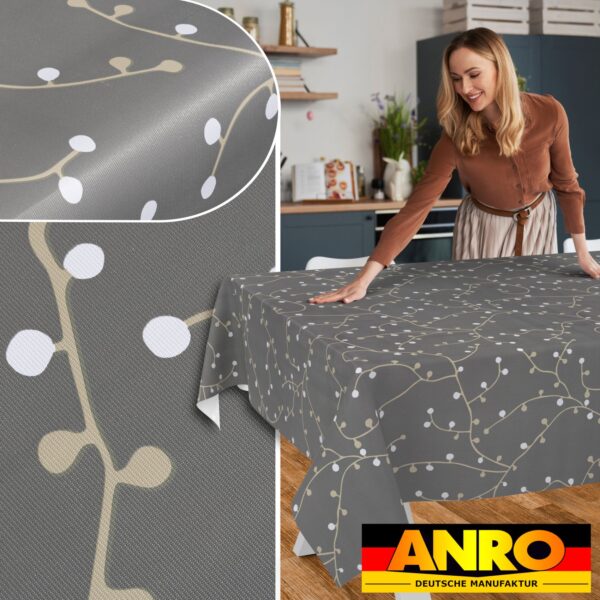 Wachstischdecke Wachstuch Tischdecke Wachstuch Meterware Tischdecke abwaschbar Gartentischdecke Elena