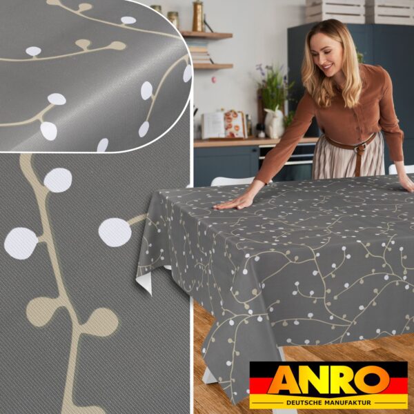 Wachstischdecke Wachstuch Tischdecke Wachstuch Meterware Tischdecke abwaschbar Gartentischdecke Elena