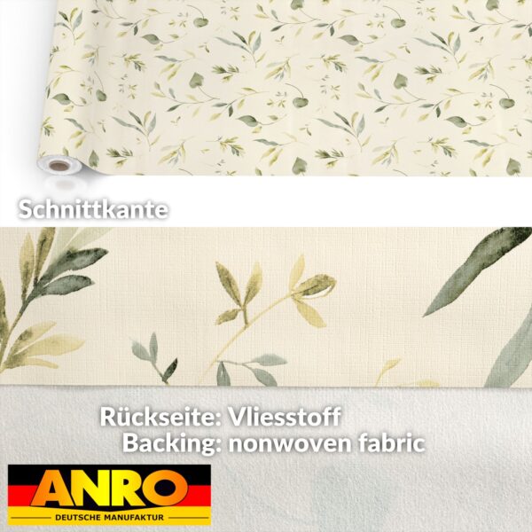 Wachstischdecke Wachstuch Tischdecke Wachstuch Meterware Tischdecke abwaschbar Gartentischdecke Floral Motiv Canada