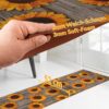 Küchenläufer Teppichläufer Läufer Flur abwaschbar Sonnenblume 48cm Breit