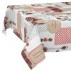 Wachstischdecke Wachstuch Tischdecke Wachstuch Meterware Tischdecke abwaschbar Gartentischdecke Erdbeeren