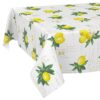 Wachstischdecke Wachstuch Tischdecke Wachstuch Meterware Tischdecke abwaschbar Gartentischdecke Zitronen