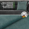 Kissenbezüge Sofakissen Dekokissen Magik Kuschelkissen Zierkissen 4 Größen mit & ohne Füllung Türkis