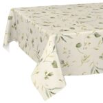 Wachstischdecke Wachstuch Tischdecke Wachstuch Meterware Tischdecke abwaschbar Gartentischdecke Floral Motiv Canada