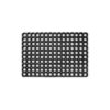 Ringgummimatte Gummiringmatte Schmutzfangmatte Gummi Schwarz 40x60cm