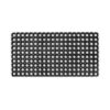 Ringgummimatte Gummiringmatte Schmutzfangmatte Gummi Schwarz 40x80cm