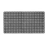 Ringgummimatte Gummiringmatte Schmutzfangmatte Gummi Schwarz 50x100cm