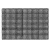 Ringgummimatte Gummiringmatte Schmutzfangmatte Gummi Schwarz 100x150cm