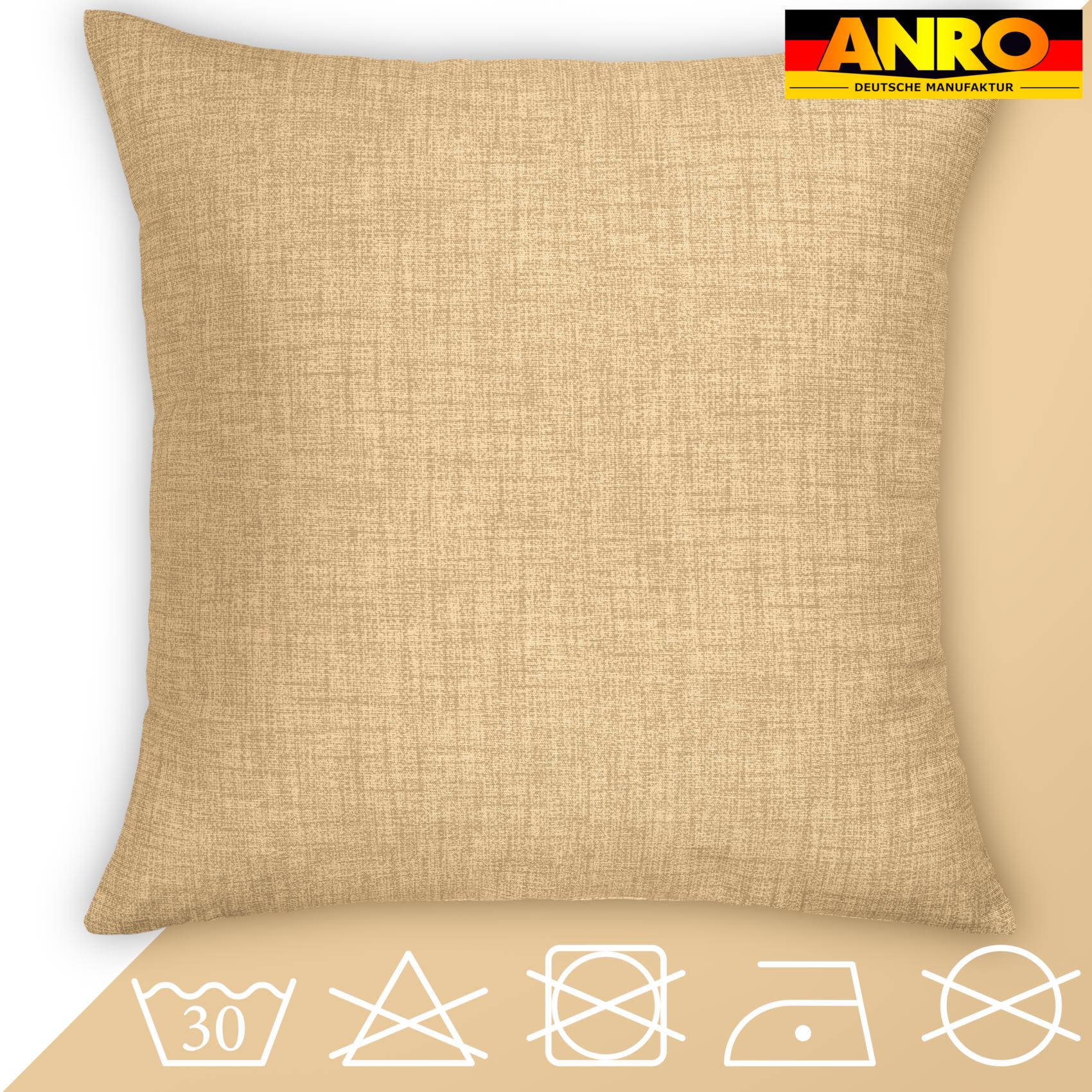 KS0620-12_50-jpg Dekokissen Kissenbezüge Kissenhülle Sofakissen Zierkissen mit / ohne Füllkissen Leinenoptik 4 Größen