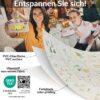 Wachstischdecke Wachstuch Tischdecke Wachstuch Meterware Tischdecke abwaschbar Gartentischdecke Blumenkaro Beige