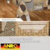 Wachstischdecke Wachstuch Tischdecke Wachstuch Meterware Tischdecke abwaschbar Gartentischdecke Holz Patchwork Braun