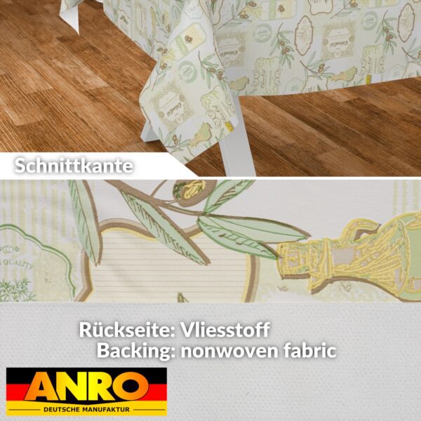 Wachstischdecke Wachstuch Tischdecke Wachstuch Meterware Tischdecke abwaschbar Gartentischdecke Oliven