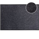 Schmutzfangmatte Fußmatte AMIGO Sauberlaufmatte Schmutzmatte mit Gummirand für innen & außen 8 Größen Blau