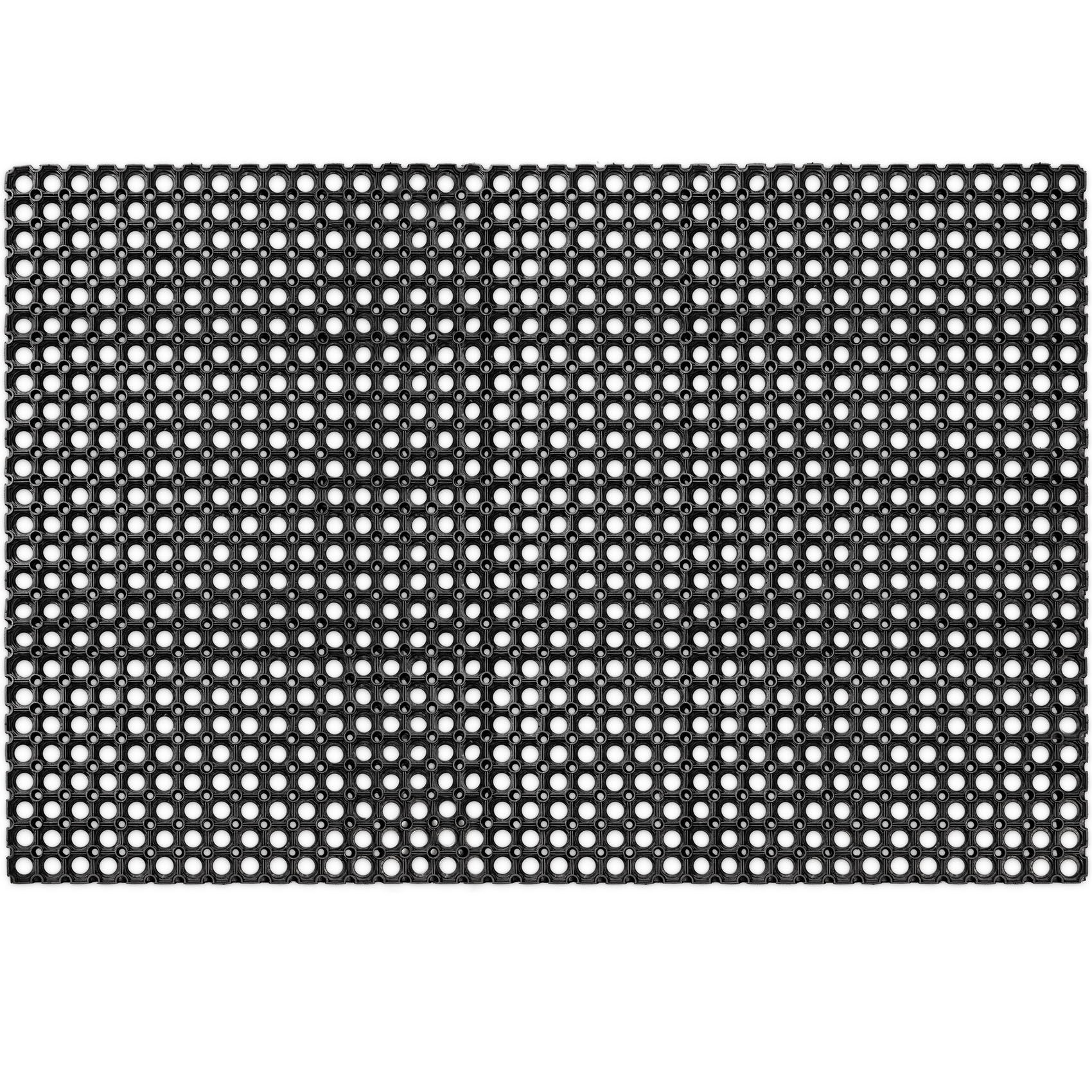 VGUM-100-200_10-jpg Ringgummimatte Gummiringmatte Schmutzfangmatte Gummi Schwarz 100x200cm