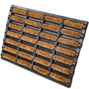 Kokosmatte Gummi Fußmatte Kokos Eco-Natur Schmutzfangmatte 40x60cm