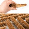 Kokosmatte Drahtgittermatte Fußmatte Kokos Eco-Natur Schmutzfangmatte Beige 40x60cm