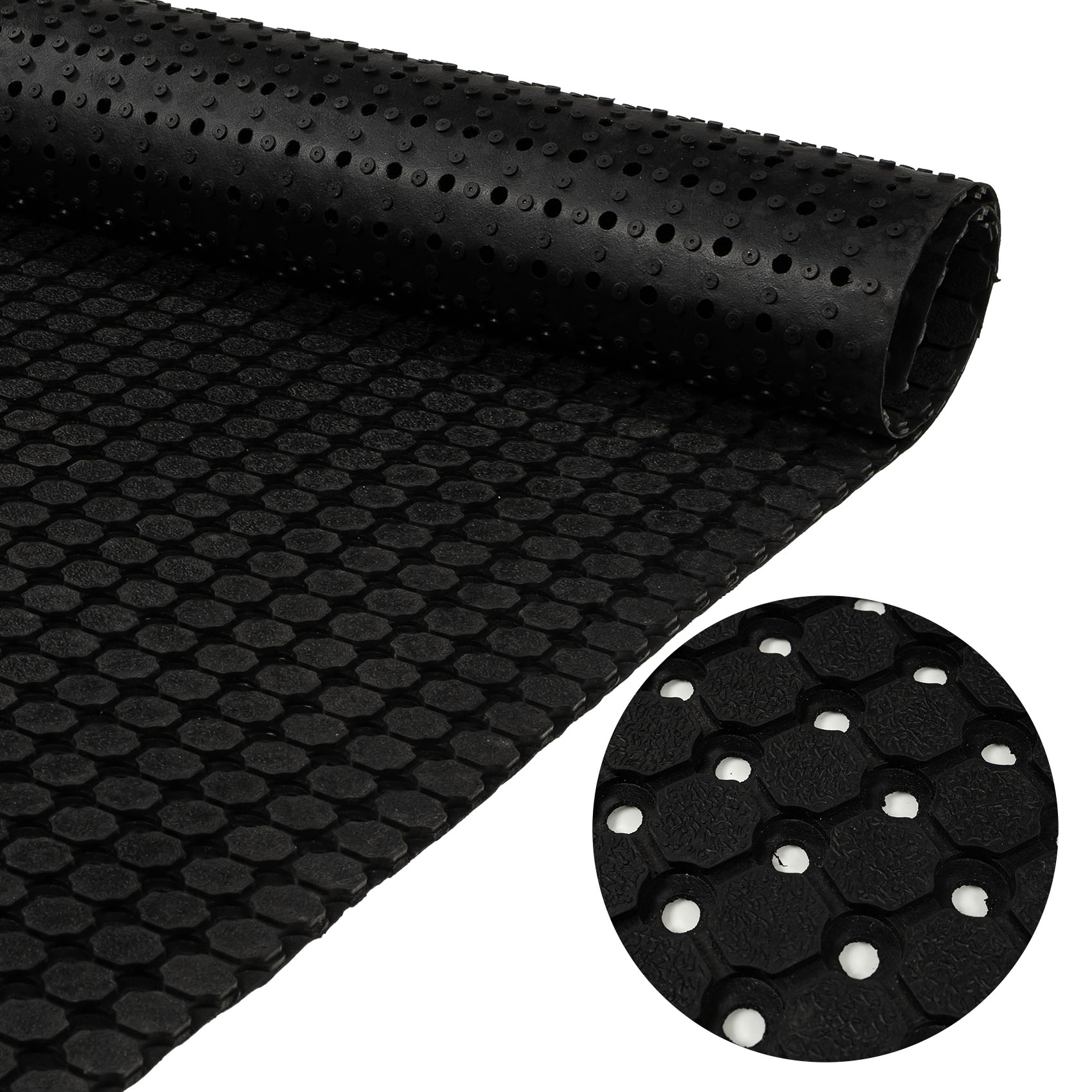 Gummimatte Antirutschmatte Lochmatte Drainagematte Arbeitsplatzmatte mit Löchern