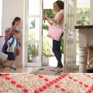 Fußmatte Schmutzfangmatte Sauberlaufmatte Eingangsmatte Motiv Sweet Home 40x70cm