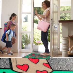 Schmutzfangmatte Fußmatte Sauberlaufmatte Schmutzmatte Motiv Home Sweet Home 40x68cm